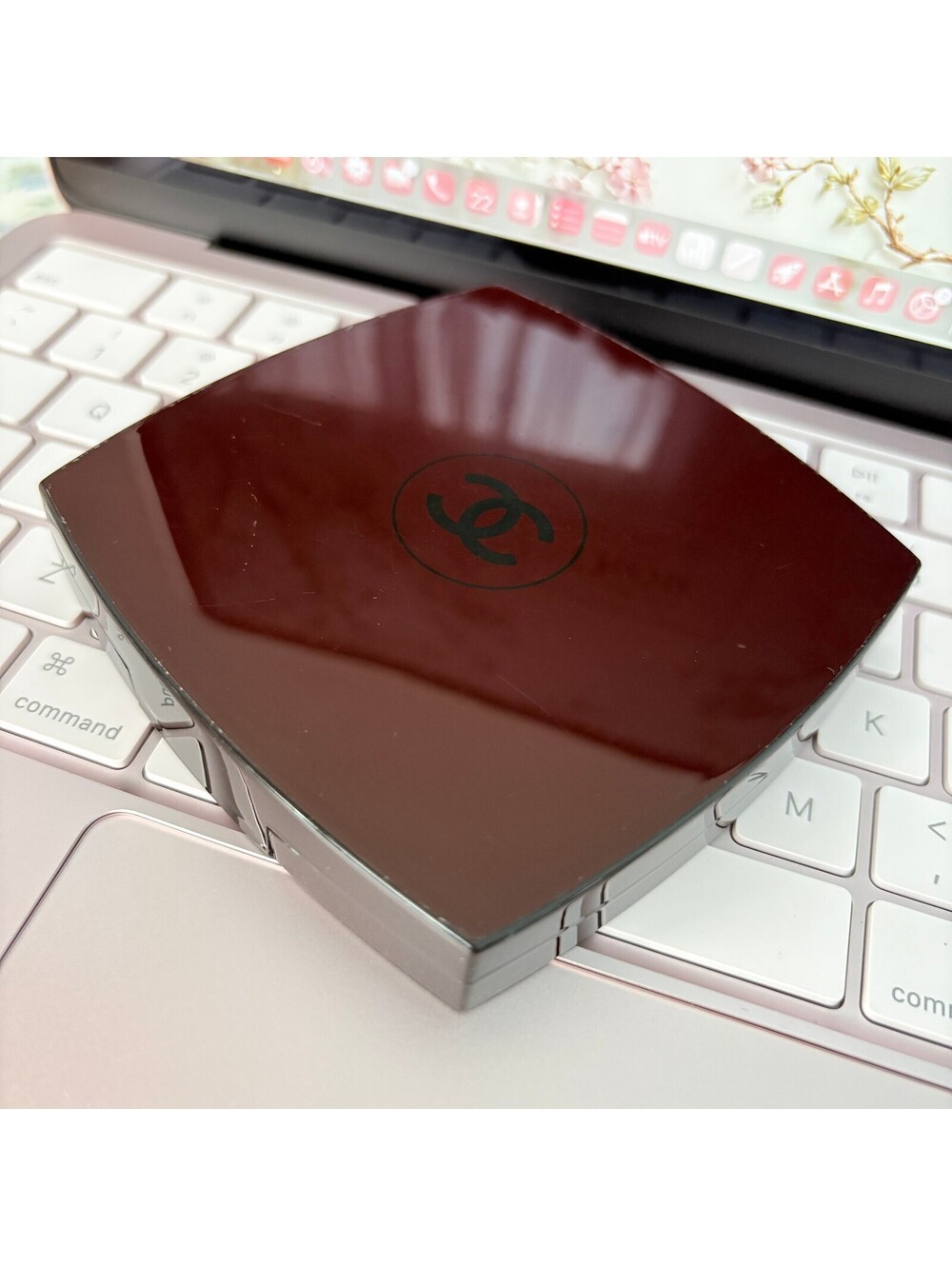 *USED* Chanel Rouge Noir Confidence Eyeshadow & Blush Palette - Picture 3 of 6
